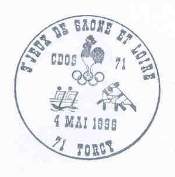 PM FRA 1996 May 4th Torcy 3 Jeux de Saone et Loire 2X pictogram