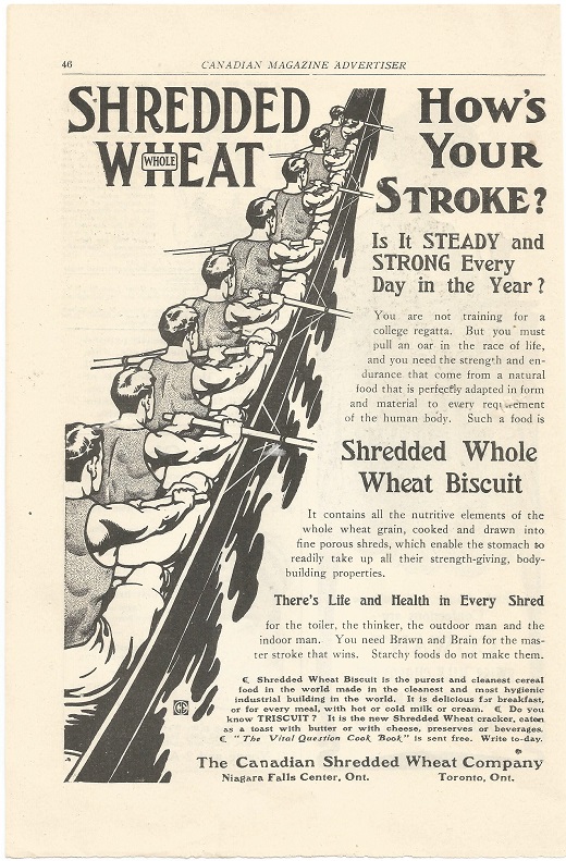 Ad CAN THE CANADIAN SHREDDED WHEAT COMPANY