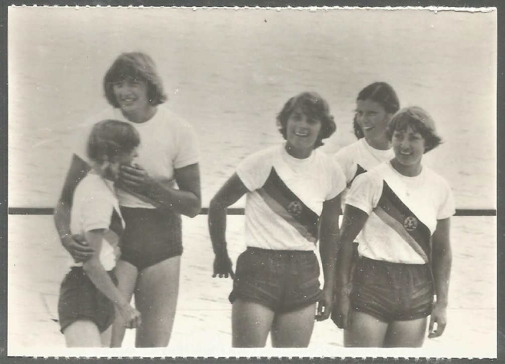 CC GDR 1976 OG Montreal W4X crew GDR gold medal winner