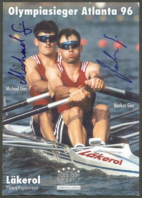 ac sui 1996 og atlanta photo of gier brothers winners of the ml2x event with signatures