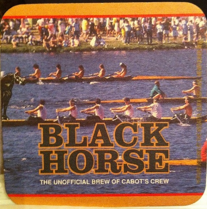 Beer mat CAN Black Horse St. Johns regatta Newfoundland