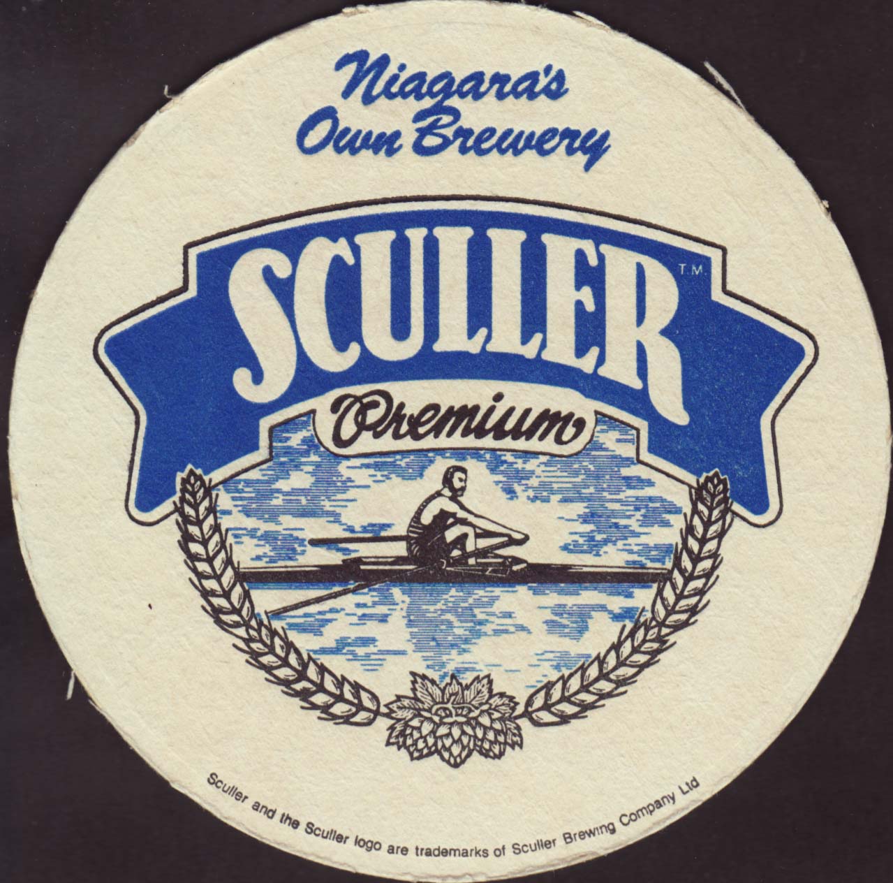 Beer mat CAN SCULLER BREWING COMPANY Ltd
