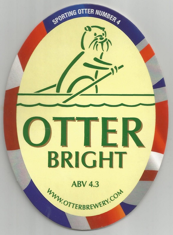 Beer mat GBR OTTER Bright