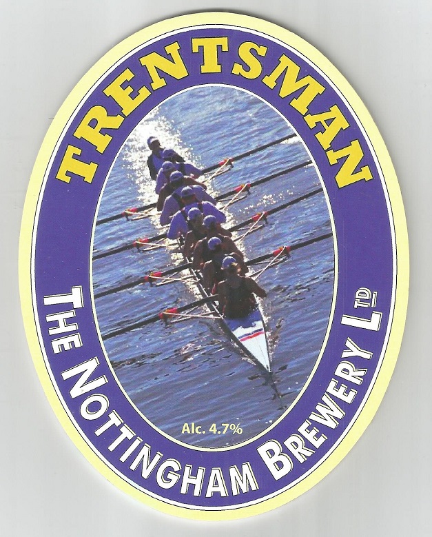 Beer mat GBR TRENTSMAN The Nottingham Brewery Ltdjpg