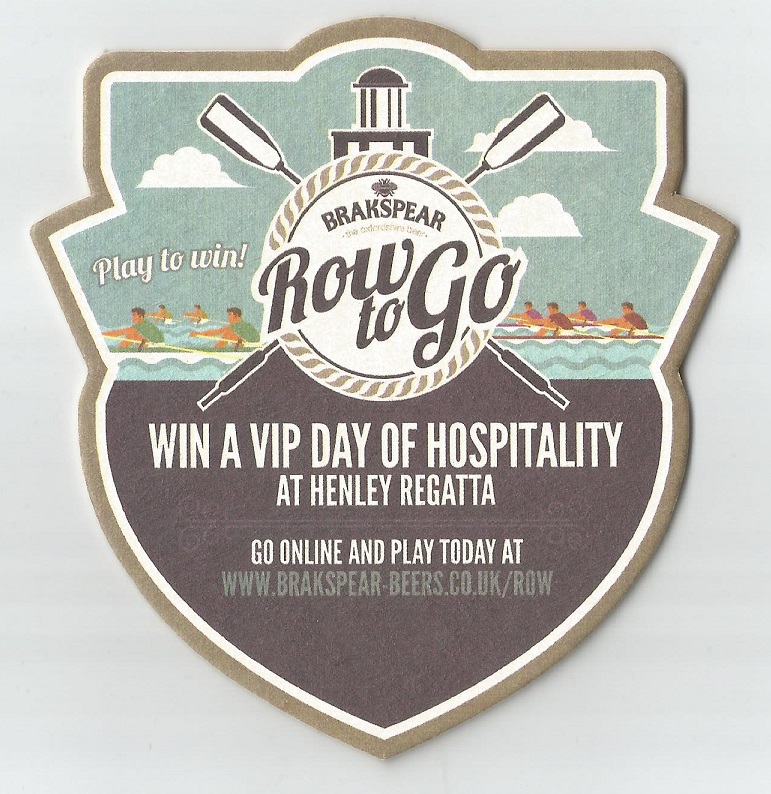beer mat gbr brakspear row to go henley regatta front