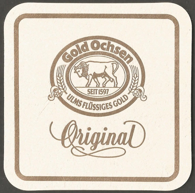 Beer mat GER 1994 Ruder Cup Ulm reverse