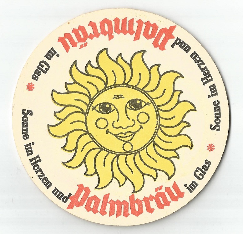 beer mat ger 1972 palmbraeu gold medal for germanys m4 at og munich reverse