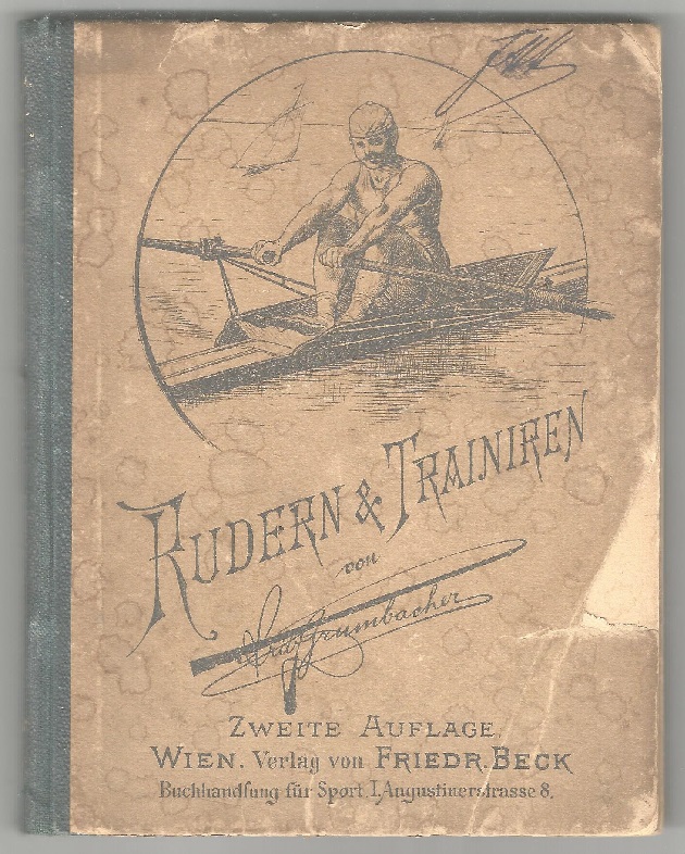 Book AUT 1885 Rudern Trainiren by F. Grumbacher 2nd edition