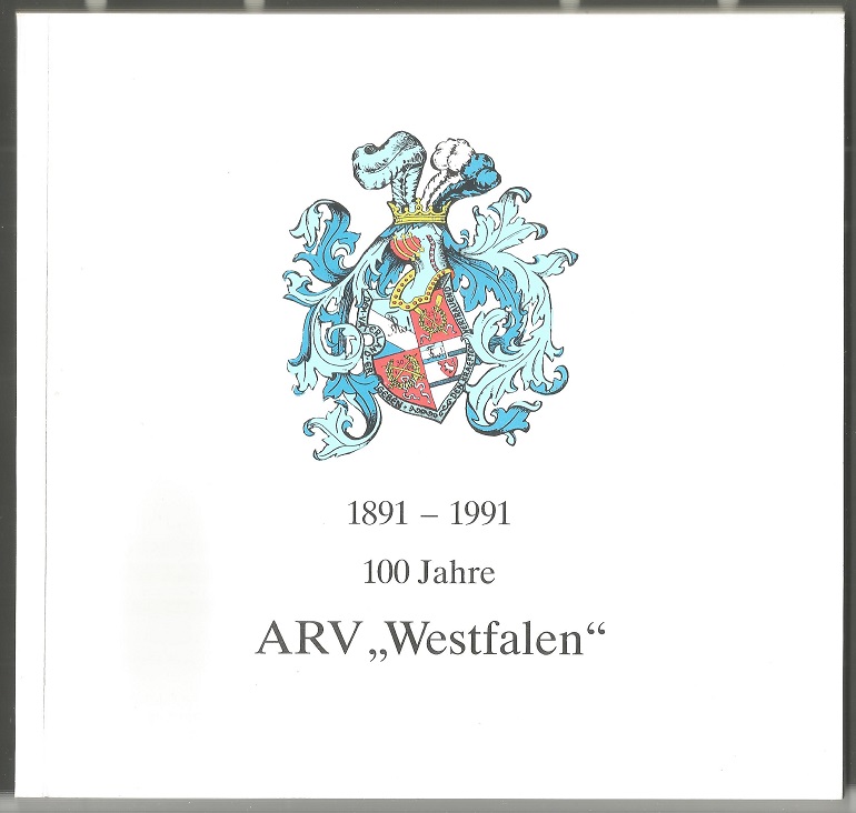 Book GER 1991 Muenster ARV Westfalen centenary 