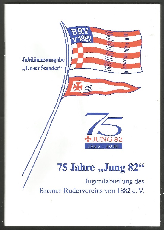 Book GER 2000 Jung 82 75th anniversary Youth section of Bremer RV von 1882
