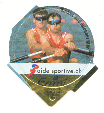 coffeecream label sui aide sportive markus michael gier sui olympic champions lm2x og atlanta 1996 series 1397 b