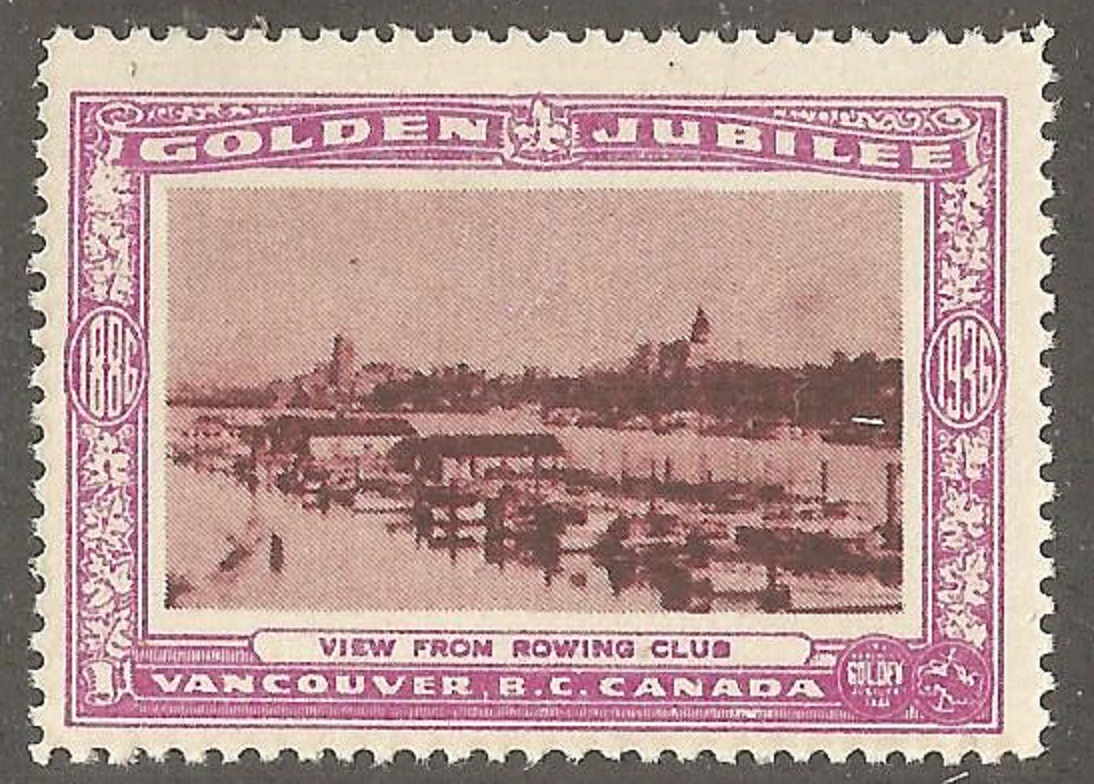 Cinderella CAN 1936 Vancouver RC founded 1886 50th anniversary