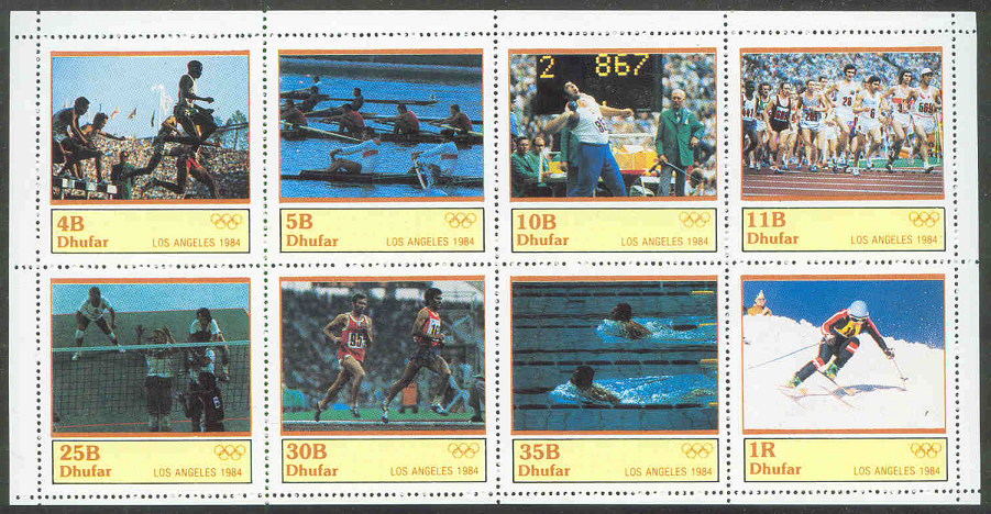 Cinderella DHUFAR MS OG Los Angeles 1984 with 4 final OG Munich 1972 