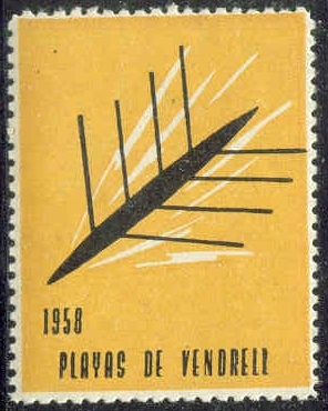 Cinderella ESP 1958 Playas de Vendrell orange