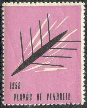 Cinderella ESP 1958 Playas de Vendrell pink