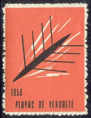 Cinderella ESP 1958 Playas de Vendrell red