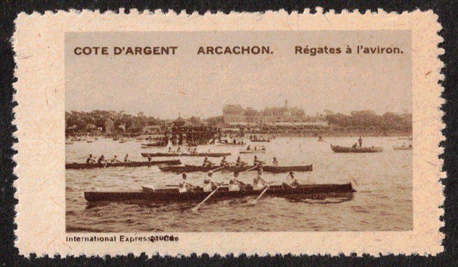 Cinderella FRA Arcachon Regatta four Gig M4 assembling at the start