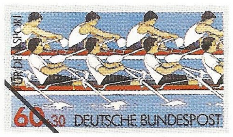 Cinderella GER 1981 design No. 9 not used for stamp GER 1981