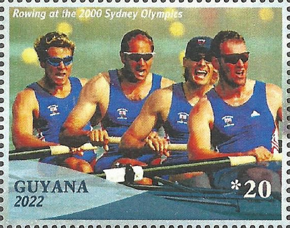 Cinderella GUI 2022 OG Sydney 2000 M4 gold medal winner crew GBR