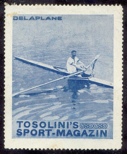 cinderella ger tosolini s sport magazin delaplane single sculler fra european champion 1906 08 1910 blue colour