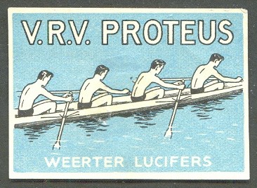label ned v.r.v. proteus weerter lucifers drawing of 4 
