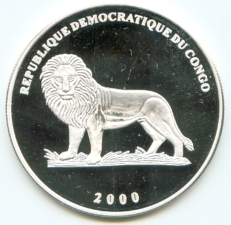 Coin COD 2000 Olympic Sports Silver 999 PP 2000 g reverse