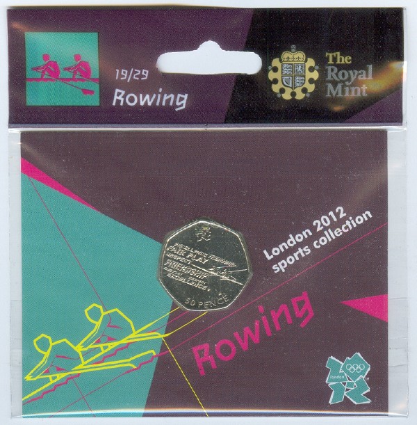 coin gbr 2011 og london 2012 sports collection no. 19 in presentation folder