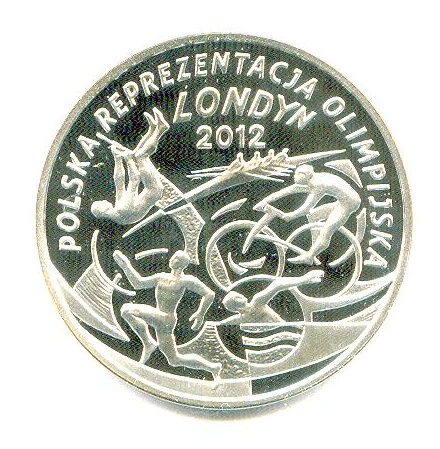 coin pol 2012 olympic team london 1414 g silver 925 pp