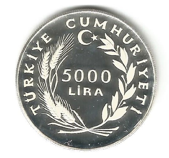 coin tur 1984 og los angeles 233 g silver 925 pp front