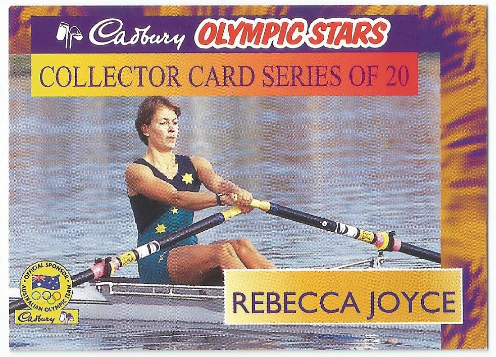 CC AUS 1996 CADBURY Olympic Stars No. 3 Rebecca Joyce AUS.jpg front