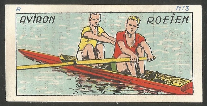 CC BEL Jaques Superchocolat Aviron Roeien No. 3 Pair oar