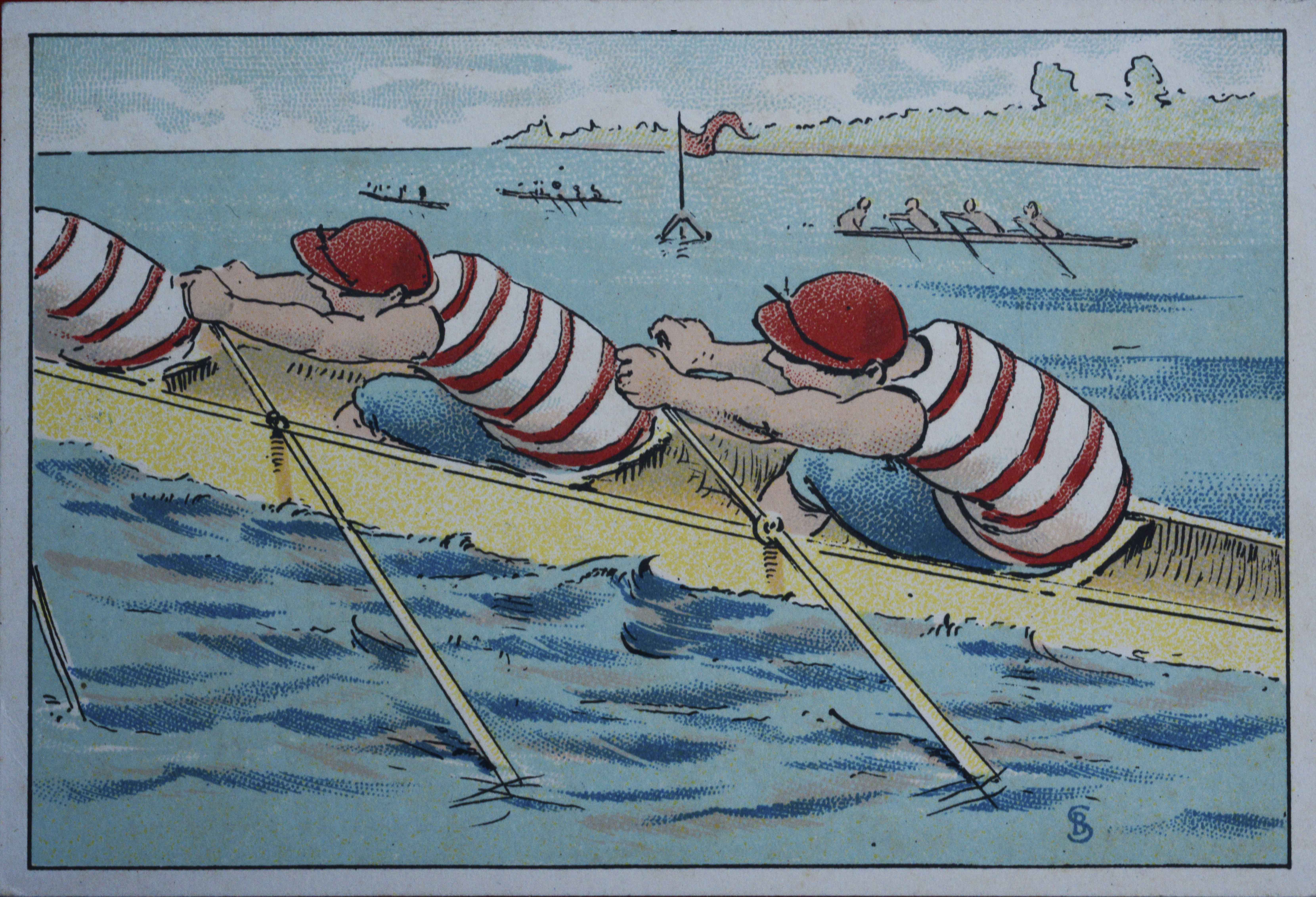 CC FRA Coloured drawing of 3X race 
