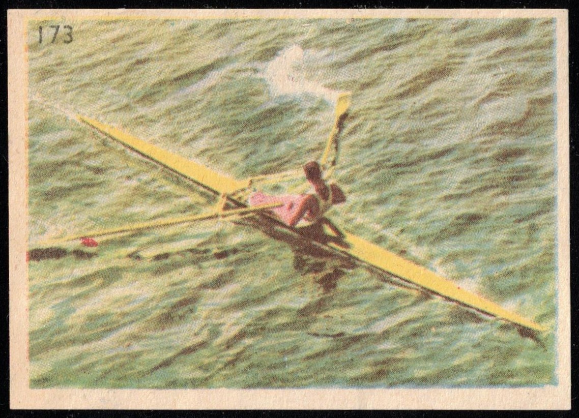 CC FRA Les Docks Franc Comtois Les Sports No. 173 Aviron M1X front