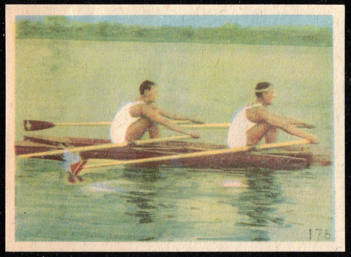 CC FRA Les Docks Franc Comtois Les Sports No. 176 Aviron M2X front
