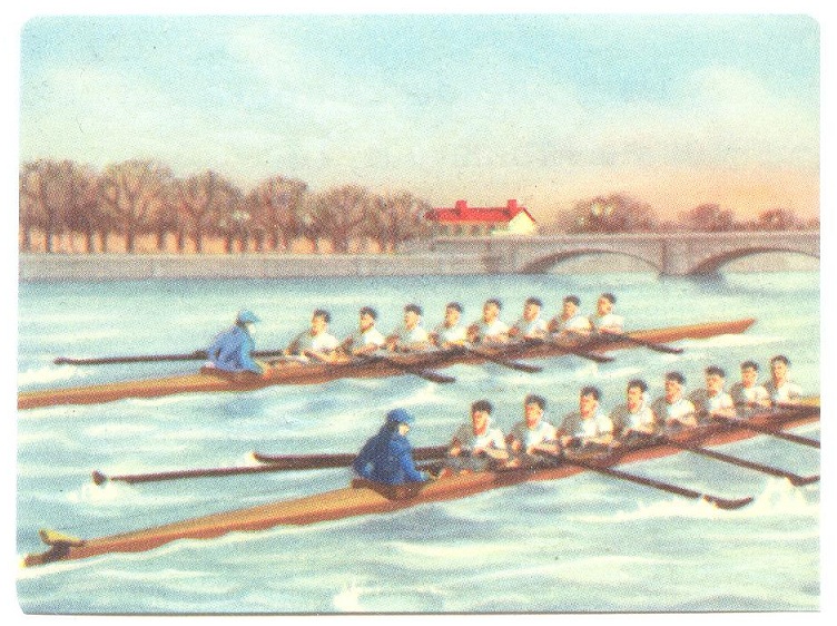 cc fra chromo - boat race oxford cambridge at finish