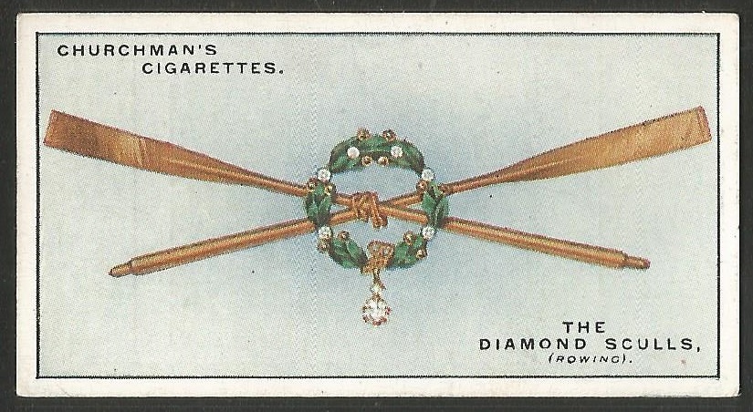 CC GBR 1927 Churchmans Cigarettes Sporting Trophies No. 19 The Diamond Challenge Sculls