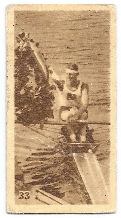 CC GBR 1929 GODFREY PHILLIPS Olympic Champions Amsterdam 1928 No. 33 R. Pearce