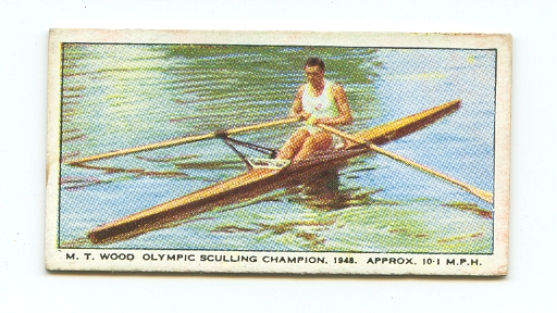 CC GBR 1949 The British Automatic Company Series SPEED No. 3 M.T. Wood Olympic Sculling Champion 1948