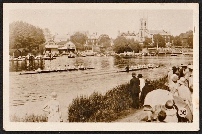 CC GBR R. J. Hill Sports No. 36 Molesey Regatta front