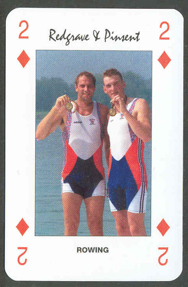 CC GBR Sporting Champions Redgrave Pinsent showing medals