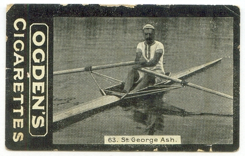 cc gbr 1902 ogdens cigarettes tabs general interest series no. 63 - st. george ash gbr bronze medal winner m1x og paris 1900jpg