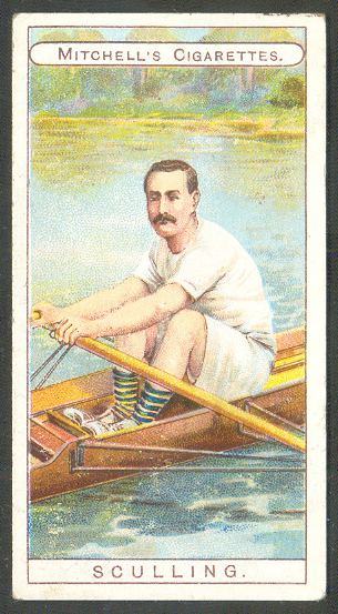 cc gbr 1907 mitchells cigarettes sculling
