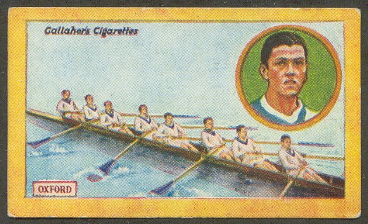 cc gbr 1924 gallaher s cigarettes british champions 1923 no. 21   oxford  winner of the boat race 1923