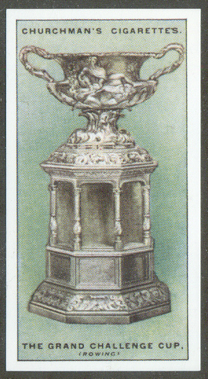 cc gbr 1927 churchmans cigarettes sporting trophies no. 18 - the grand challenge cup - reprint 2002