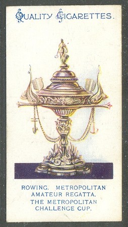 cc gbr 1931 quality cigarettes j.a. pattreiouex sport trophies no. 4  rowing   the metropolitan challenge cup  metropolitan regatta 