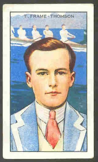 cc gbr 1935 gallaher ltd  champions 2nd series  no. 40 t. frame thomson  cambridge 