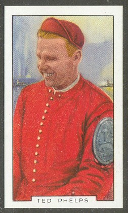 cc gbr 1936 gallaher s cigarettes  sporting personalities n. 16 ted phelps  world s professional sculling champion