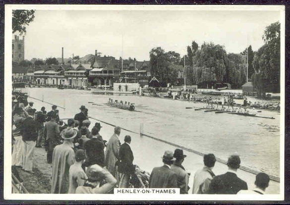 cc gbr 1939 ardath tobacco real photographs of famous landmarks no. 14  henley 