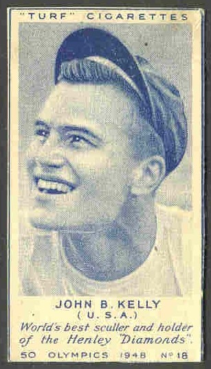 cc gbr 1948 turf cigarettes no. 18 john b. kelly usa winner of the diamond sculls at henley 1947 1949 