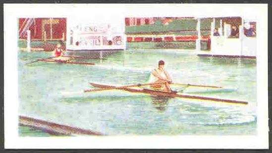 cc gbr 1956 abc minors water sports set no. 13 no. 8 the diamond sculls at henley royal regatta two m1x racing 